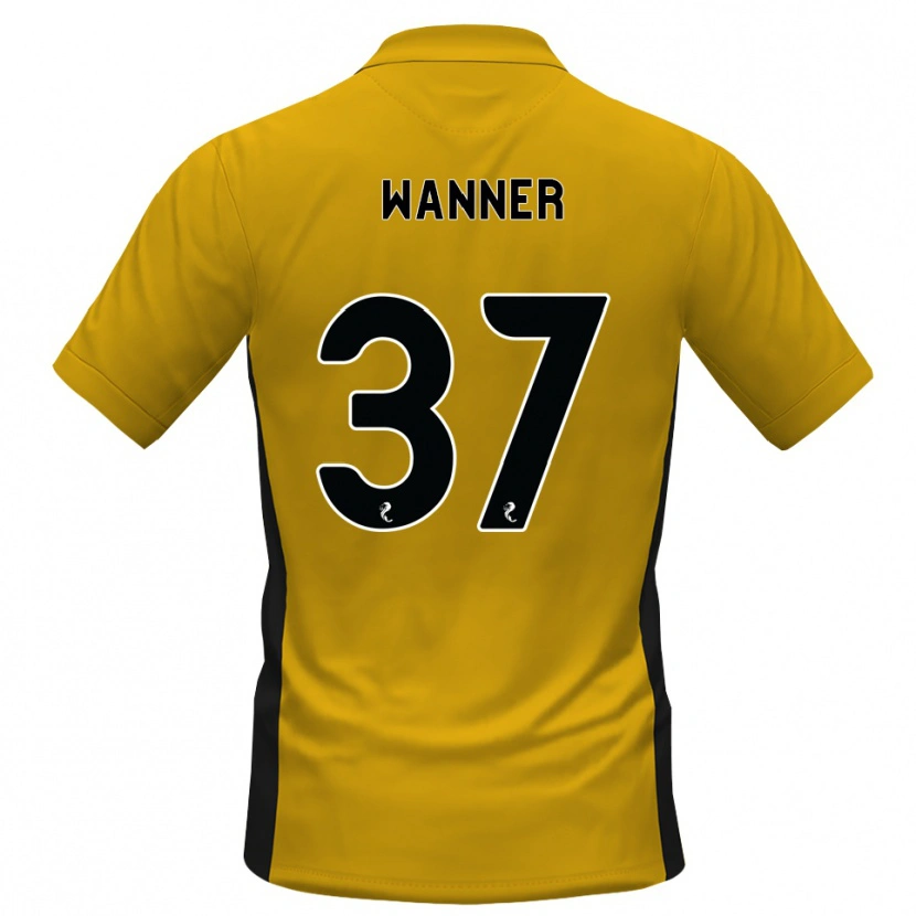 Danxen Damen Jannik Wanner #37 Orange Schwarz Heimtrikot Trikot 2026/27 T-Shirt Österreich