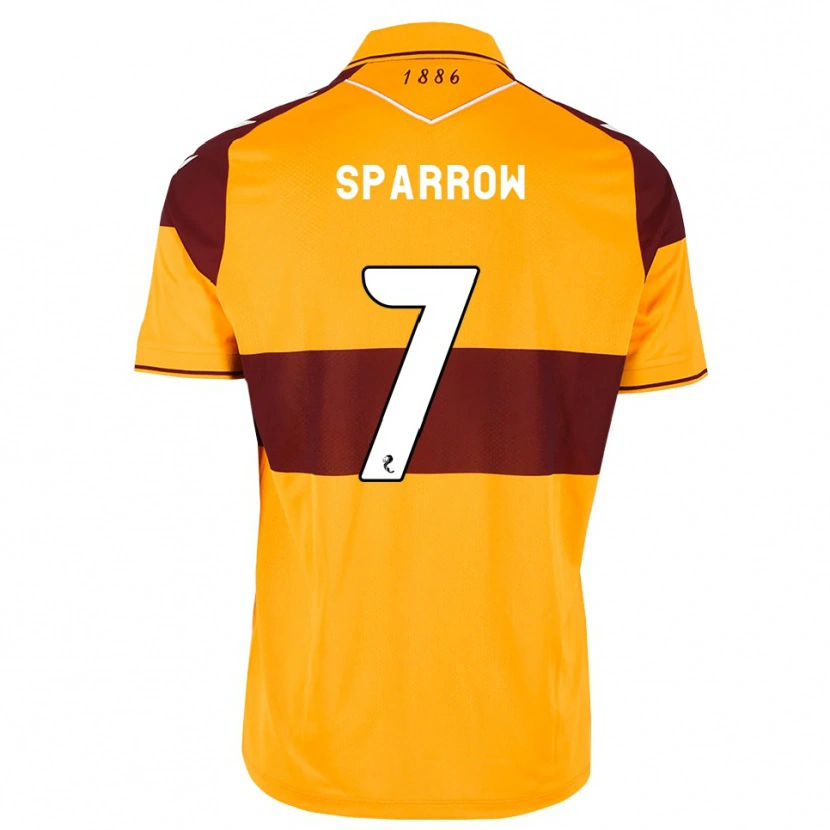 Danxen Damen Tom Sparrow #7 Maroon Orange Heimtrikot Trikot 2026/27 T-Shirt Österreich