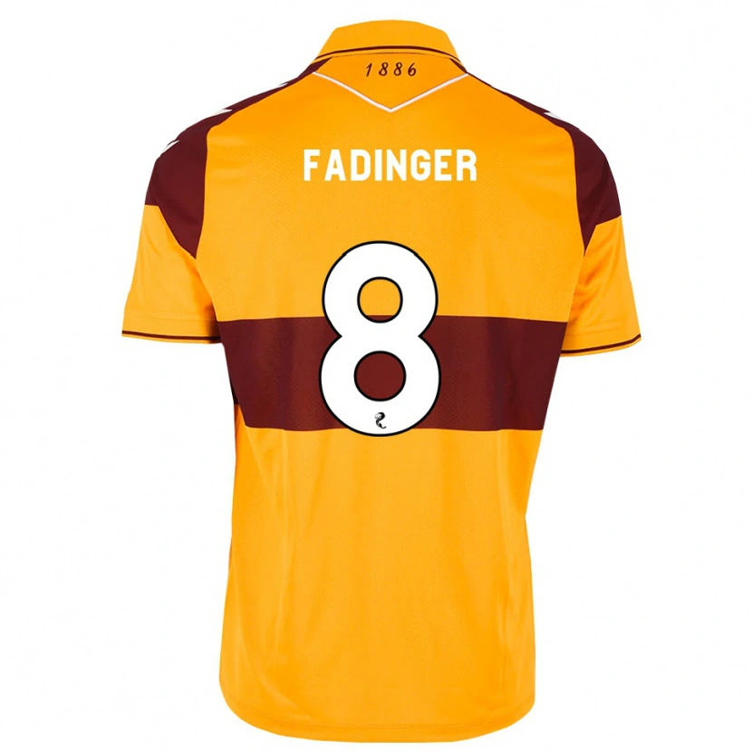 Danxen Damen Lukas Fadinger #8 Maroon Orange Heimtrikot Trikot 2026/27 T-Shirt Österreich