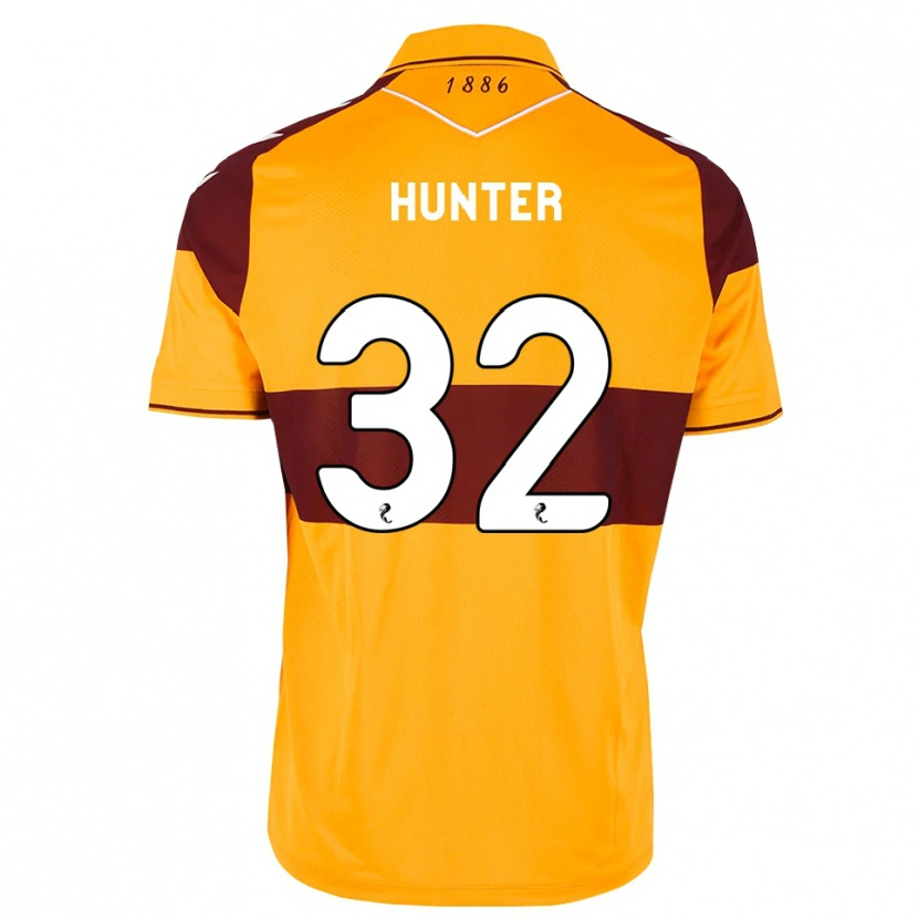 Danxen Damen Robbie Hunter #32 Maroon Orange Heimtrikot Trikot 2026/27 T-Shirt Österreich