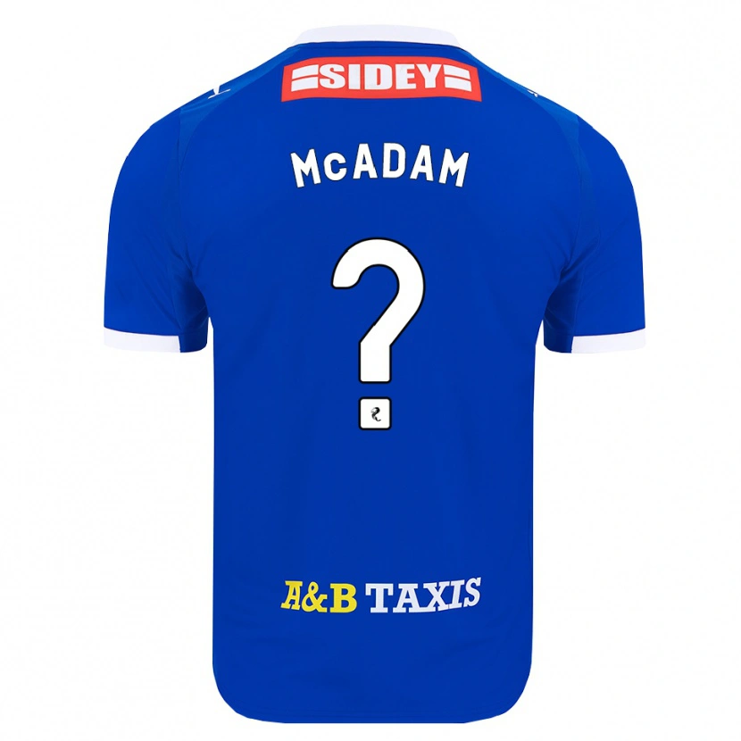 Danxen Damen Dougal Mcadam #0 Blau Rot Gelb Heimtrikot Trikot 2026/27 T-Shirt Österreich