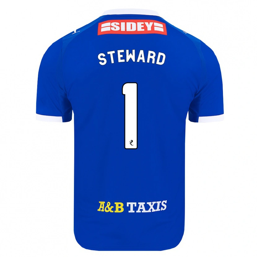 Danxen Damen Toby Steward #1 Blau Rot Gelb Heimtrikot Trikot 2026/27 T-Shirt Österreich