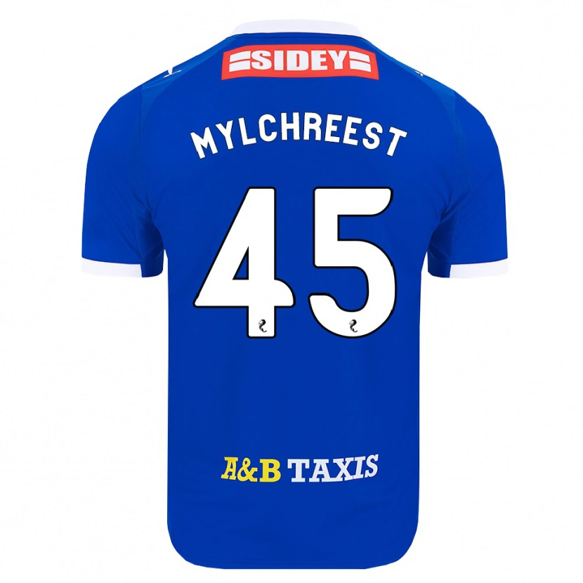Danxen Damen Jackson Mylchreest #45 Blau Rot Gelb Heimtrikot Trikot 2026/27 T-Shirt Österreich