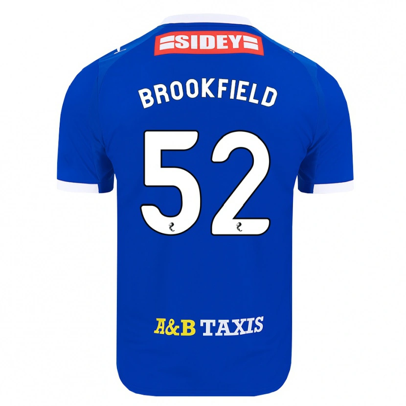 Danxen Damen Arran Brookfield #52 Blau Rot Gelb Heimtrikot Trikot 2026/27 T-Shirt Österreich