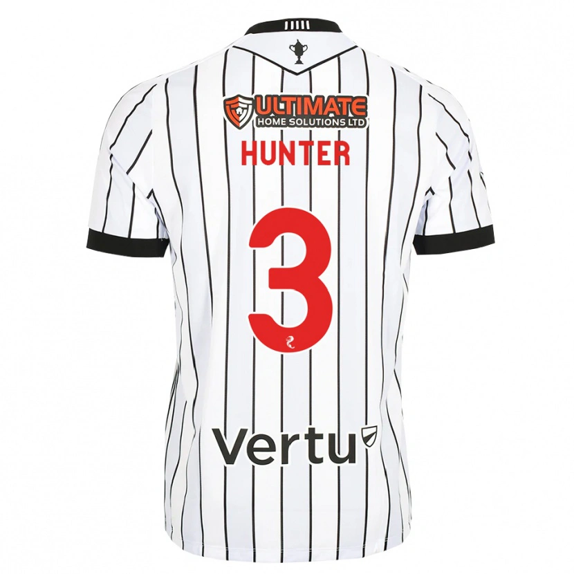Danxen Damen Lyle Hunter #3 Weiß Schwarz Rot Heimtrikot Trikot 2026/27 T-Shirt Österreich