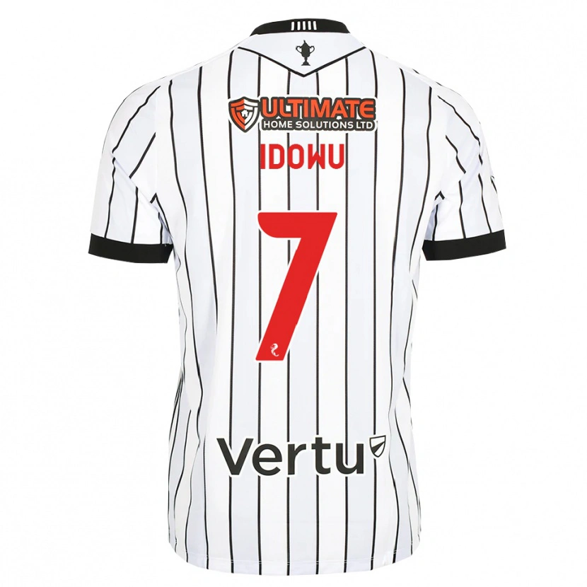 Danxen Damen Roland Idowu #7 Weiß Schwarz Rot Heimtrikot Trikot 2026/27 T-Shirt Österreich