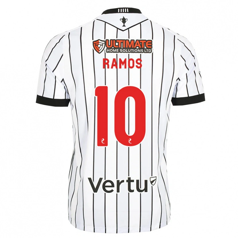 Danxen Damen Samuel Ramos #10 Weiß Schwarz Rot Heimtrikot Trikot 2026/27 T-Shirt Österreich