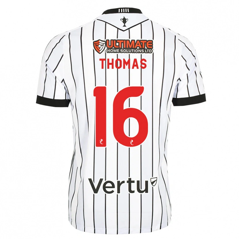 Danxen Damen Luke Thomas #16 Weiß Schwarz Rot Heimtrikot Trikot 2026/27 T-Shirt Österreich