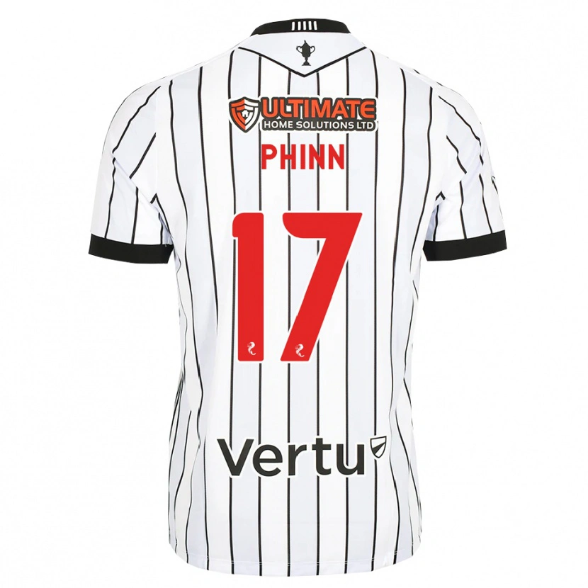 Danxen Damen Shaun Phinn #17 Weiß Schwarz Rot Heimtrikot Trikot 2026/27 T-Shirt Österreich