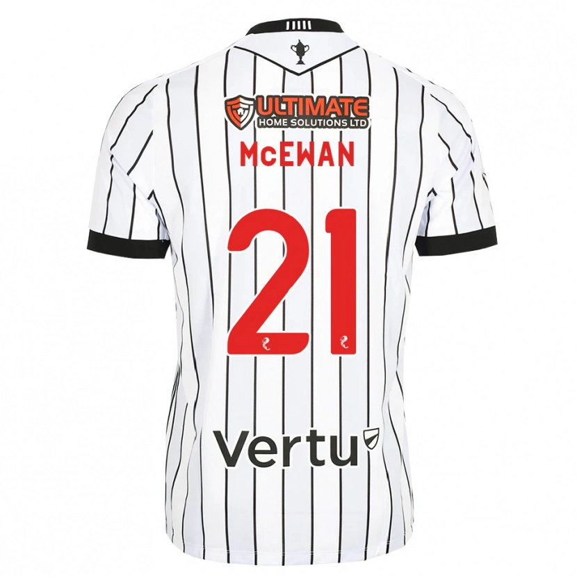 Danxen Damen Carter Mcewan #21 Weiß Schwarz Rot Heimtrikot Trikot 2026/27 T-Shirt Österreich