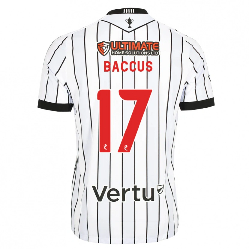 Danxen Damen Keanu Baccus #17 Weiß Schwarz Rot Heimtrikot Trikot 2026/27 T-Shirt Österreich