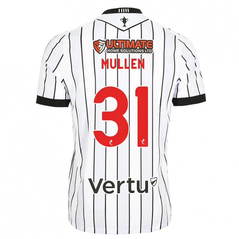 Danxen Damen Ryan Mullen #31 Weiß Schwarz Rot Heimtrikot Trikot 2026/27 T-Shirt Österreich