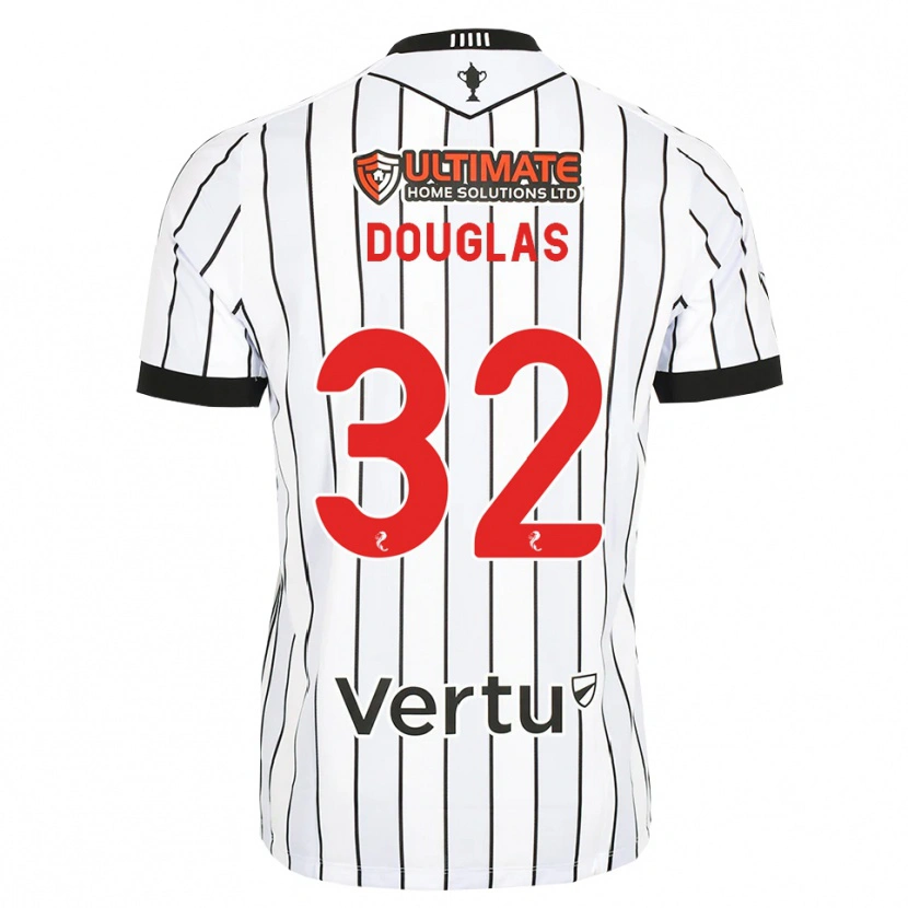 Danxen Damen Luke Douglas #32 Weiß Schwarz Rot Heimtrikot Trikot 2026/27 T-Shirt Österreich