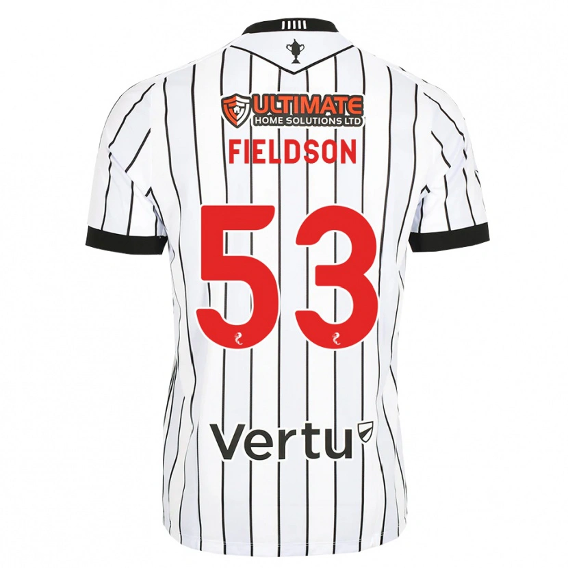 Danxen Damen Henry Fieldson #53 Weiß Schwarz Rot Heimtrikot Trikot 2026/27 T-Shirt Österreich