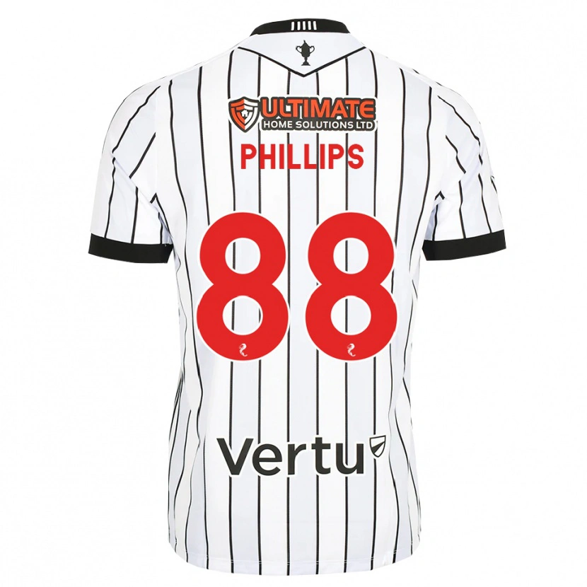 Danxen Damen Killian Phillips #88 Weiß Schwarz Rot Heimtrikot Trikot 2026/27 T-Shirt Österreich