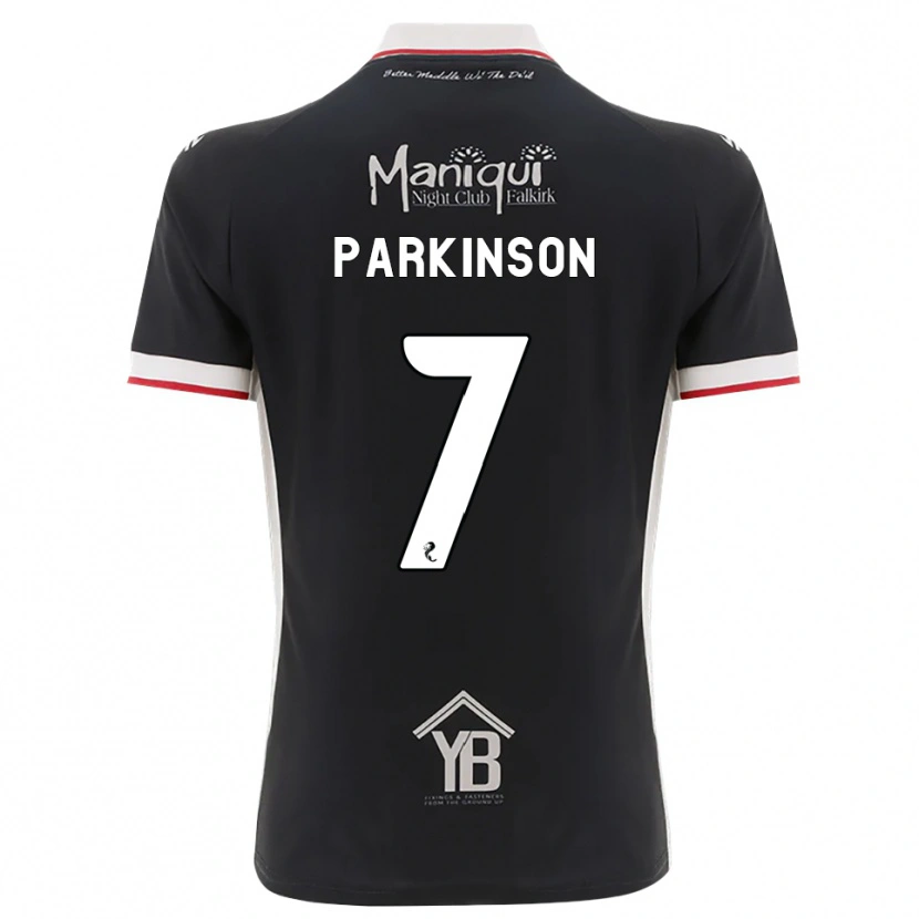 Danxen Damen Ben Parkinson #7 Schwarz Weiß Rot Heimtrikot Trikot 2026/27 T-Shirt Österreich