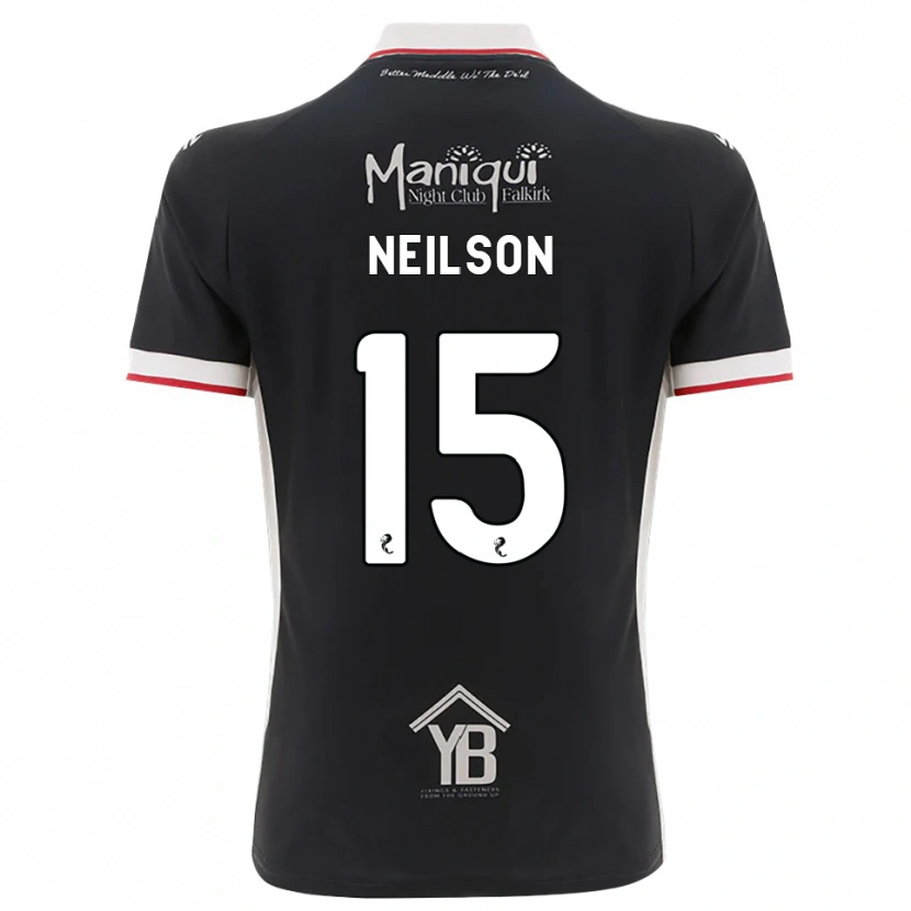 Danxen Damen Lewis Neilson #15 Schwarz Weiß Rot Heimtrikot Trikot 2026/27 T-Shirt Österreich