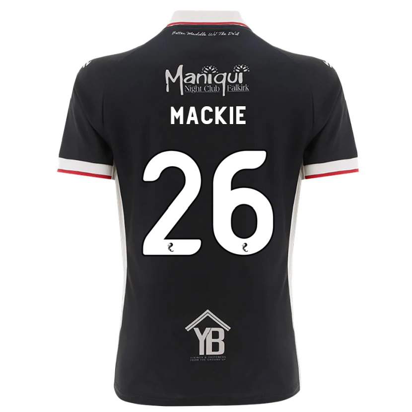 Danxen Damen Sean Mackie #26 Schwarz Weiß Rot Heimtrikot Trikot 2026/27 T-Shirt Österreich