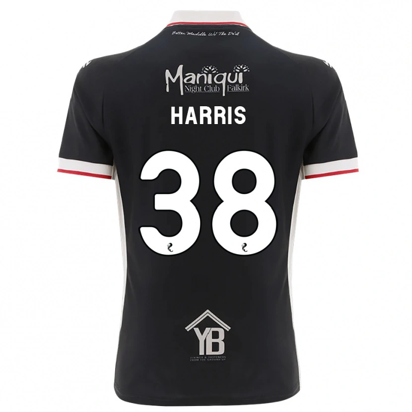 Danxen Damen Leo Harris #38 Schwarz Weiß Rot Heimtrikot Trikot 2026/27 T-Shirt Österreich