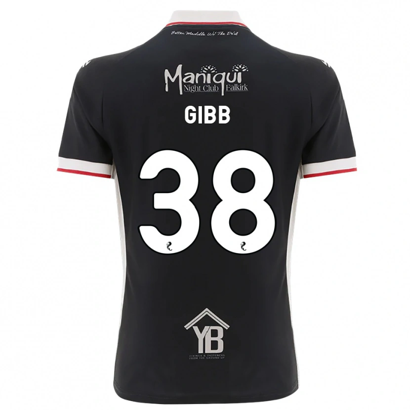 Danxen Damen Thomas Gibb #38 Schwarz Weiß Rot Heimtrikot Trikot 2026/27 T-Shirt Österreich