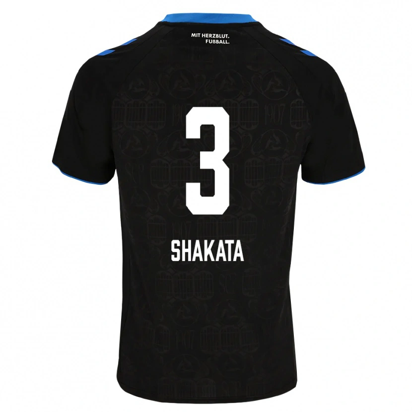 Danxen Damen Haruto Shakata #3 Schwarz Weiß Rot Heimtrikot Trikot 2026/27 T-Shirt Österreich