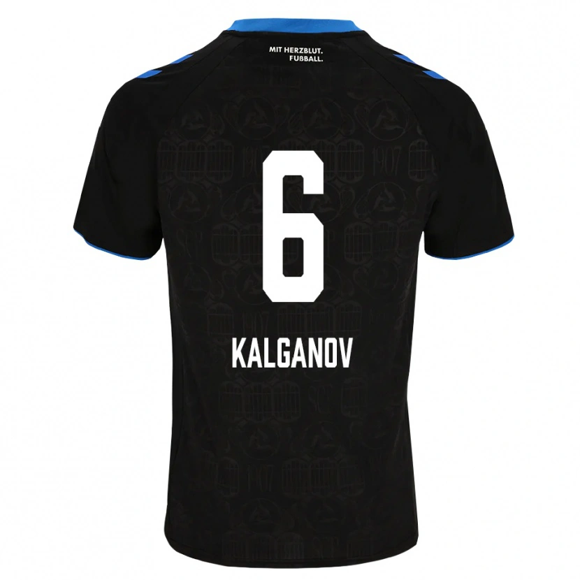 Danxen Damen Levin Kalganov #6 Schwarz Weiß Rot Heimtrikot Trikot 2026/27 T-Shirt Österreich