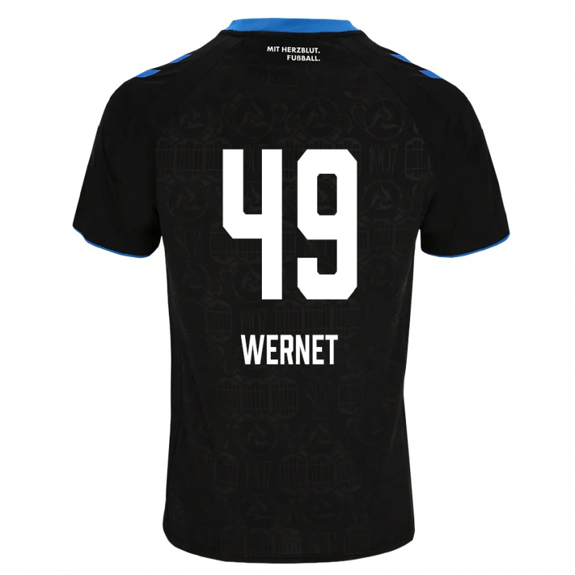 Danxen Damen Vigo Wernet #49 Schwarz Weiß Rot Heimtrikot Trikot 2026/27 T-Shirt Österreich