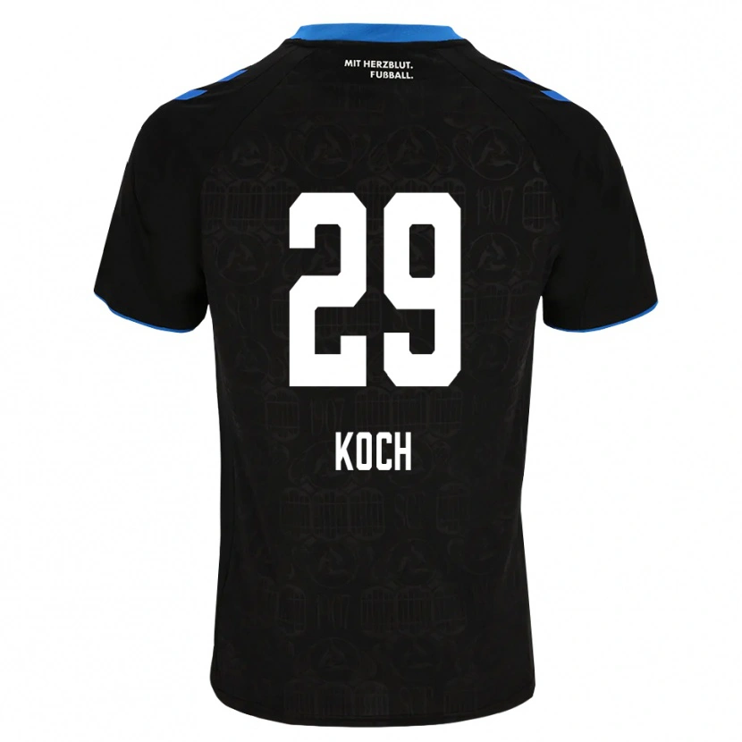 Danxen Damen Henrik Koch #29 Schwarz Weiß Rot Heimtrikot Trikot 2026/27 T-Shirt Österreich
