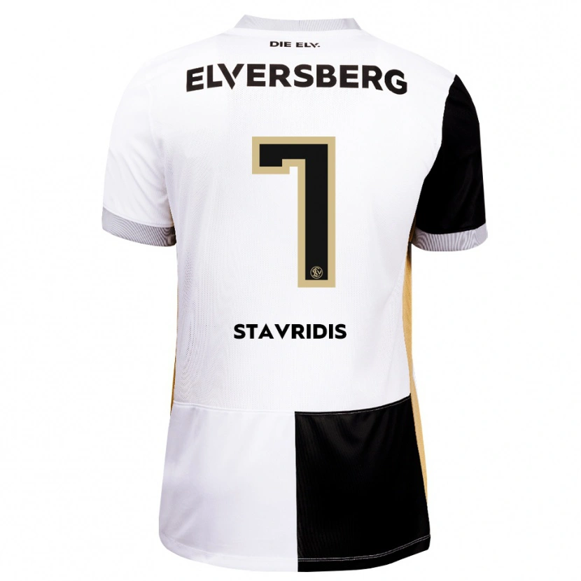 Danxen Damen Angelos Stavridis #7 Schwarz Weiß Braun Heimtrikot Trikot 2026/27 T-Shirt Österreich