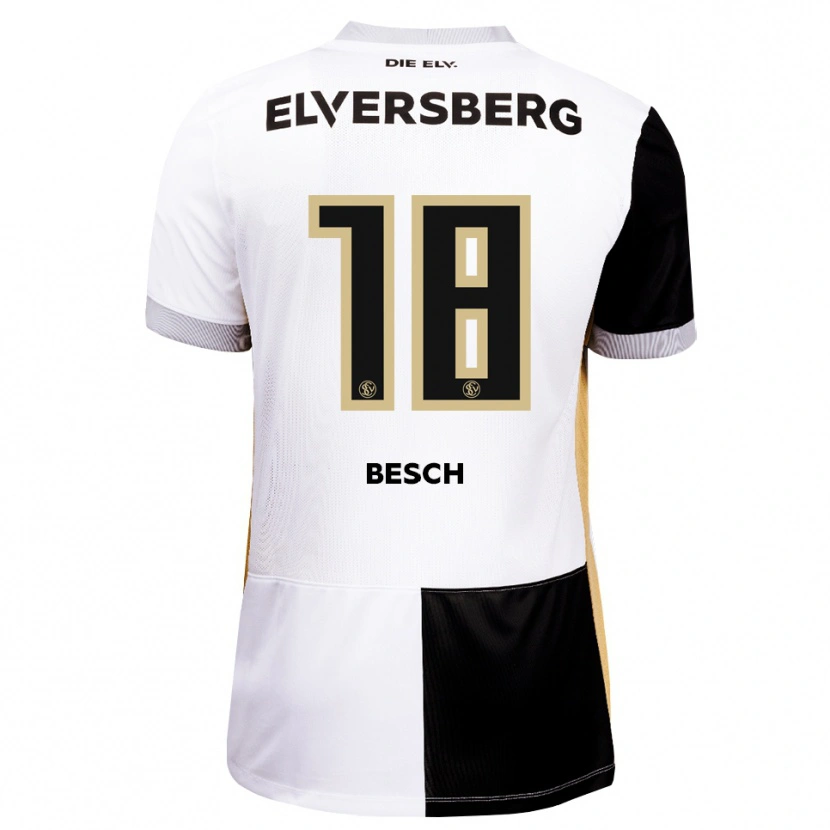 Danxen Damen Philipp Besch #18 Schwarz Weiß Braun Heimtrikot Trikot 2026/27 T-Shirt Österreich