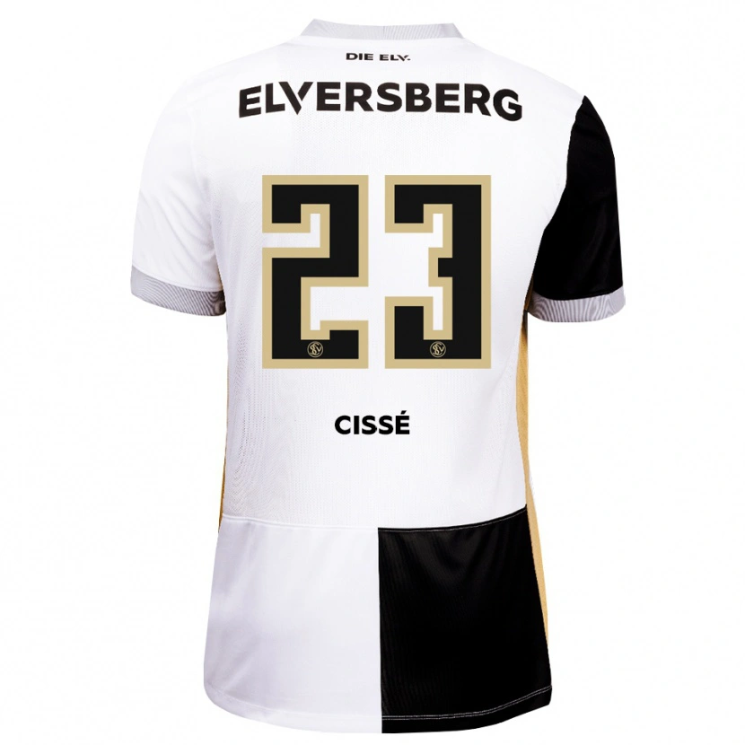 Danxen Damen Salif Cissé #23 Schwarz Weiß Braun Heimtrikot Trikot 2026/27 T-Shirt Österreich