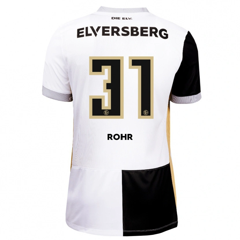 Danxen Damen Maximilian Rohr #31 Schwarz Weiß Braun Heimtrikot Trikot 2026/27 T-Shirt Österreich