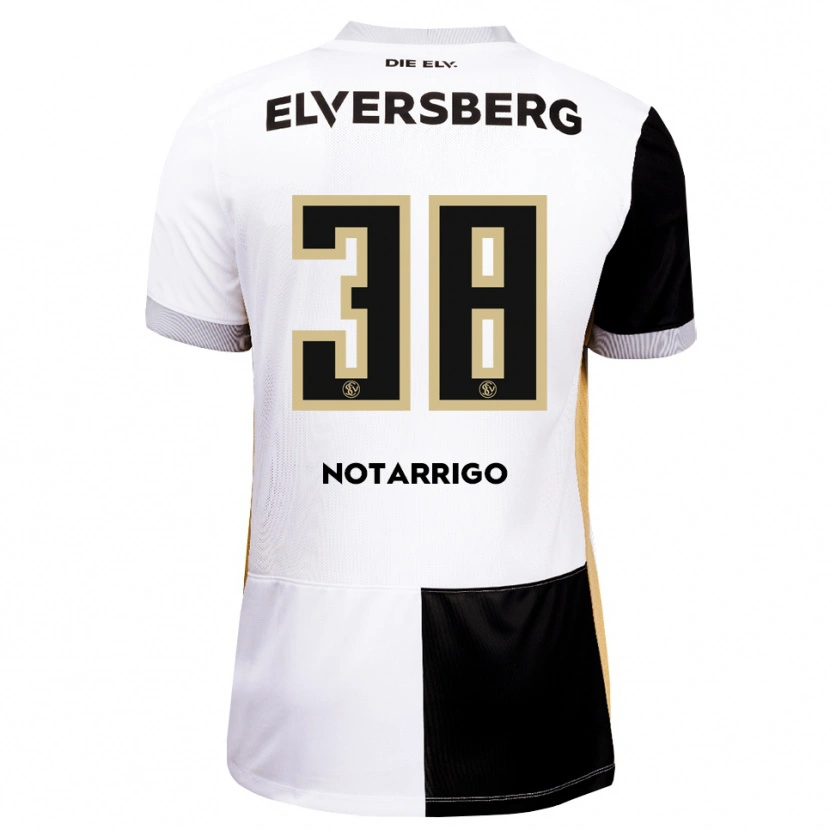 Danxen Damen Tyler Notarrigo #38 Schwarz Weiß Braun Heimtrikot Trikot 2026/27 T-Shirt Österreich