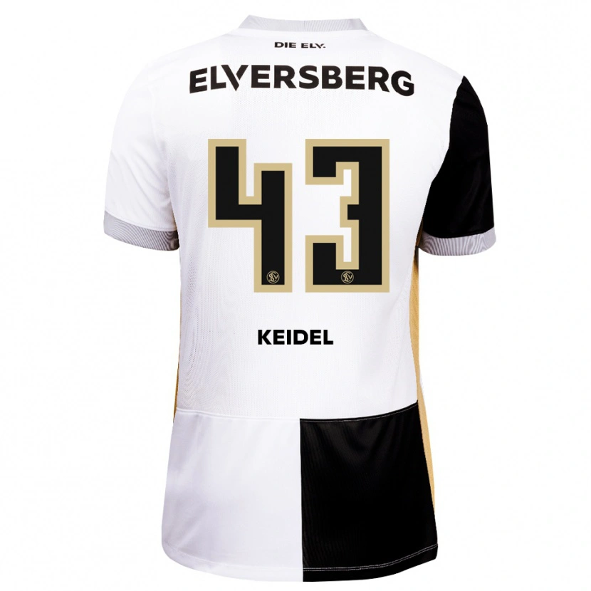 Danxen Damen Felix Keidel #43 Schwarz Weiß Braun Heimtrikot Trikot 2026/27 T-Shirt Österreich