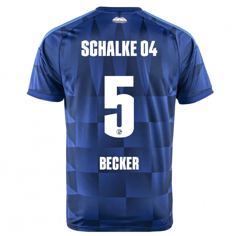 Danxen Damen Timo Becker #5 Dunkelblau Gelb Weiß Heimtrikot Trikot 2026/27 T-Shirt Österreich