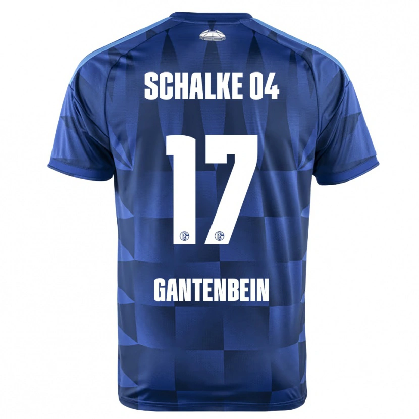 Danxen Damen Adrian Gantenbein #17 Dunkelblau Gelb Weiß Heimtrikot Trikot 2026/27 T-Shirt Österreich