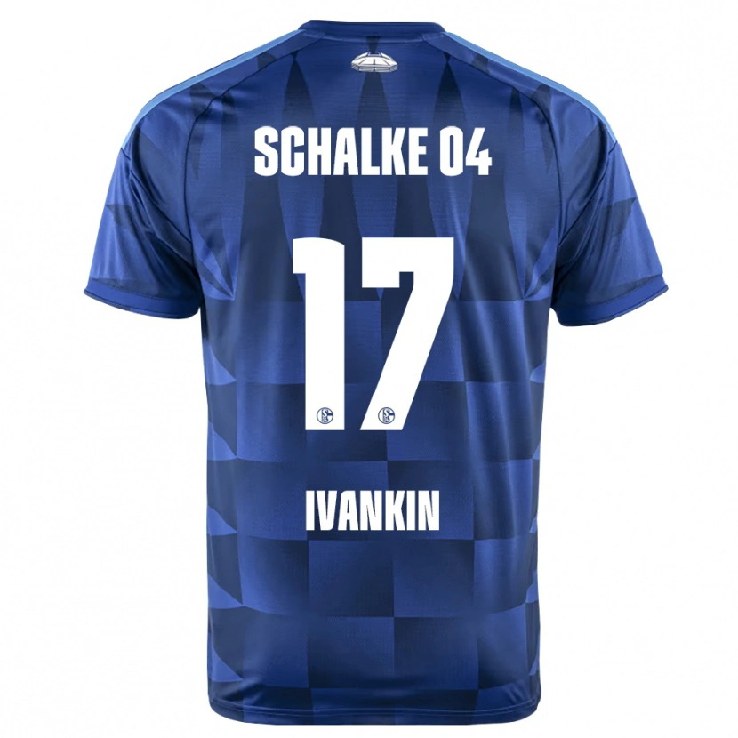 Danxen Damen Alexander Ivankin #17 Dunkelblau Gelb Weiß Heimtrikot Trikot 2026/27 T-Shirt Österreich