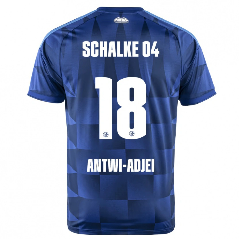 Danxen Damen Christopher Antwi-Adjei #18 Dunkelblau Gelb Weiß Heimtrikot Trikot 2026/27 T-Shirt Österreich