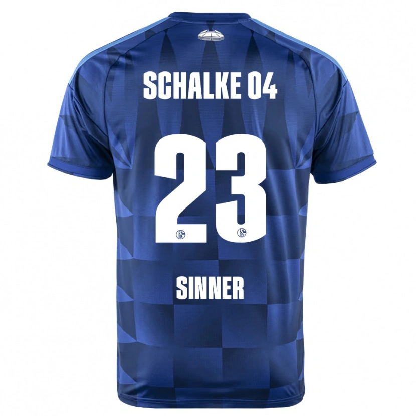 Danxen Damen Tiffany Sinner #23 Dunkelblau Gelb Weiß Heimtrikot Trikot 2026/27 T-Shirt Österreich