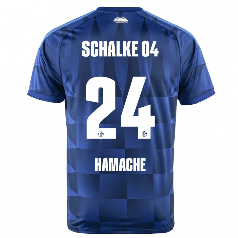Danxen Damen Ilyes Hamache #24 Dunkelblau Gelb Weiß Heimtrikot Trikot 2026/27 T-Shirt Österreich