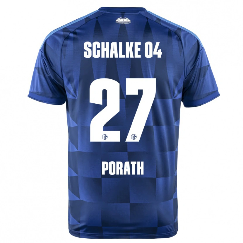 Danxen Damen Finn Porath #27 Dunkelblau Gelb Weiß Heimtrikot Trikot 2026/27 T-Shirt Österreich