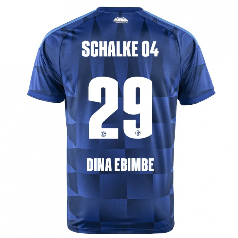 Danxen Damen Junior Dina Ebimbe #29 Dunkelblau Gelb Weiß Heimtrikot Trikot 2026/27 T-Shirt Österreich