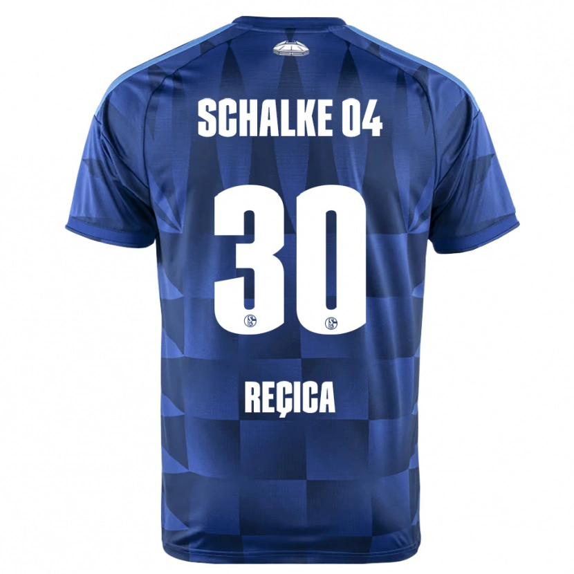 Danxen Damen Besjana Reçica #30 Dunkelblau Gelb Weiß Heimtrikot Trikot 2026/27 T-Shirt Österreich