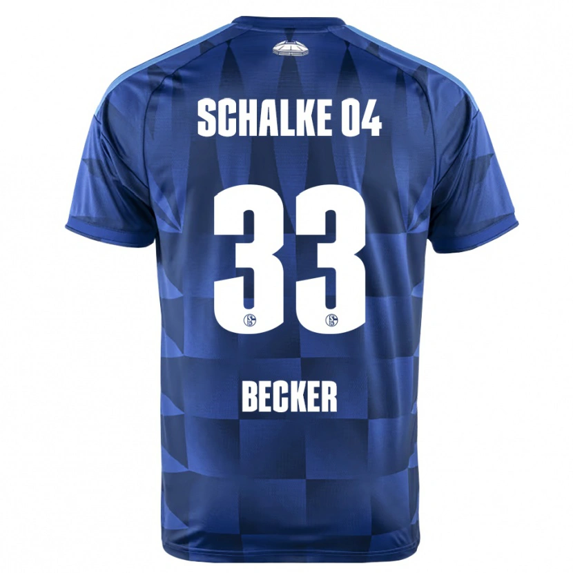 Danxen Damen Vitalie Becker #33 Dunkelblau Gelb Weiß Heimtrikot Trikot 2026/27 T-Shirt Österreich