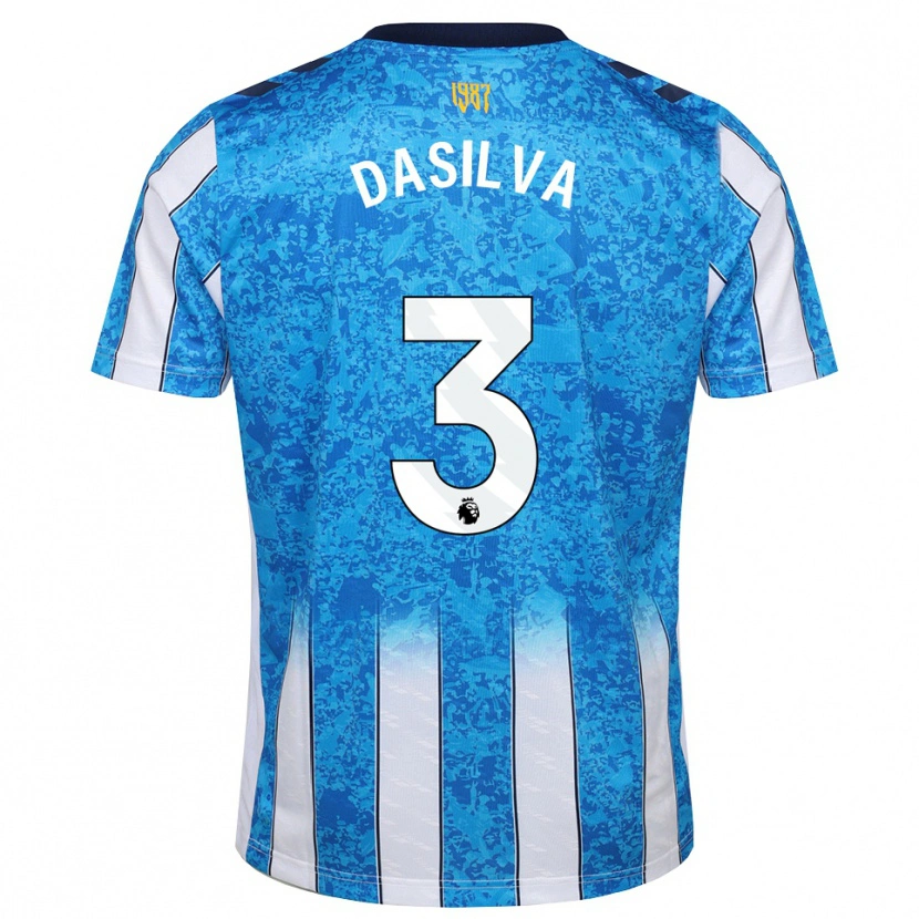 Danxen Damen Jay Dasilva #3 Weiß Blau Orange Heimtrikot Trikot 2026/27 T-Shirt Österreich