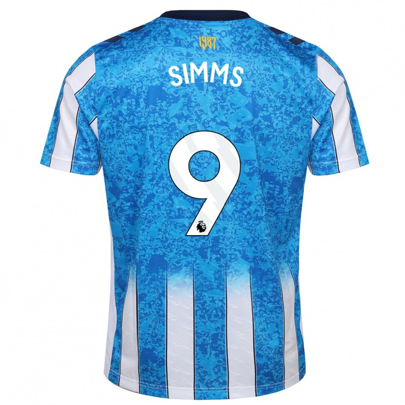 Danxen Damen Ellis Simms #9 Weiß Blau Orange Heimtrikot Trikot 2026/27 T-Shirt Österreich