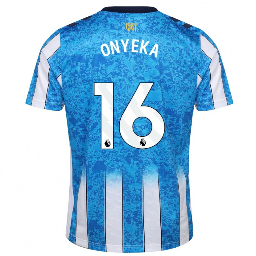 Danxen Damen Frank Onyeka #16 Weiß Blau Orange Heimtrikot Trikot 2026/27 T-Shirt Österreich