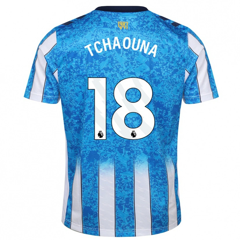 Danxen Damen Loum Tchaouna #18 Weiß Blau Orange Heimtrikot Trikot 2026/27 T-Shirt Österreich