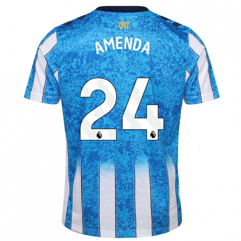 Danxen Damen Aurèle Amenda #24 Weiß Blau Orange Heimtrikot Trikot 2026/27 T-Shirt Österreich