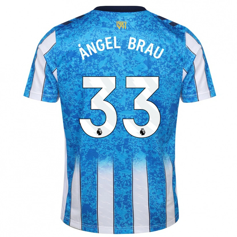 Danxen Damen Miguel Ángel Brau #33 Weiß Blau Orange Heimtrikot Trikot 2026/27 T-Shirt Österreich